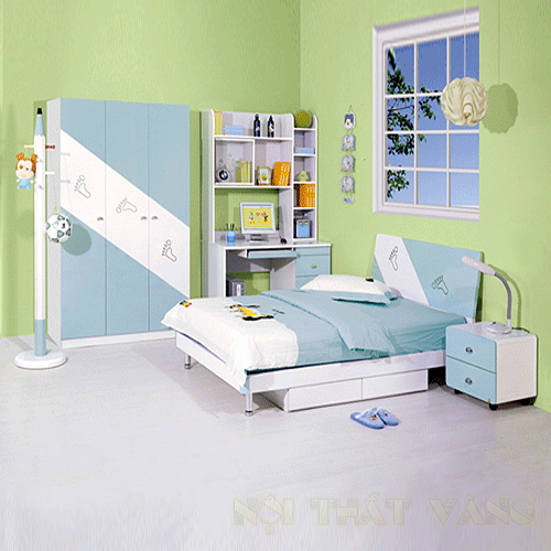 Bộ giường tủ trẻ em GTE05