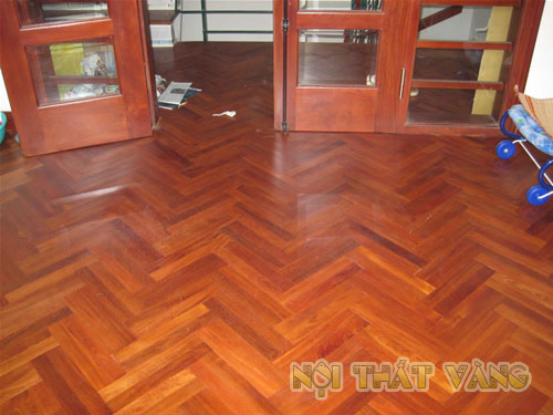 Sàn gỗ Căm xe Lào CX01