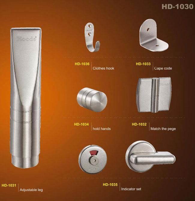 Phụ kiện vách vệ sinh, HD-1030A
