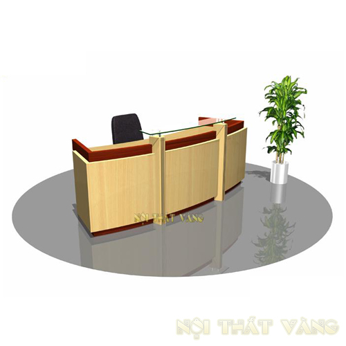 Quầy lễ tân BLT04