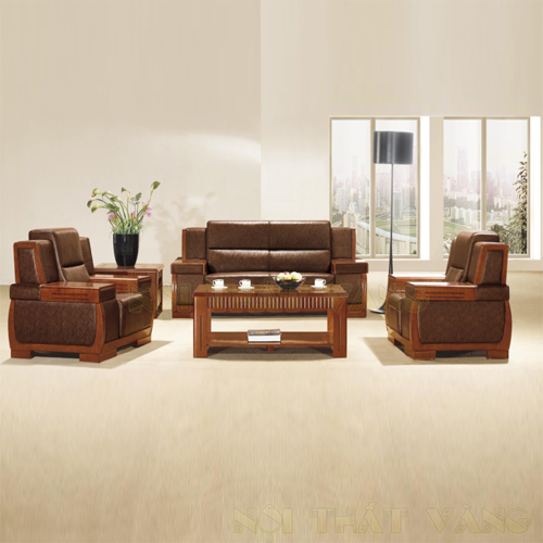 SOFA VĂN PHÒNG DA CAO CẤP D02