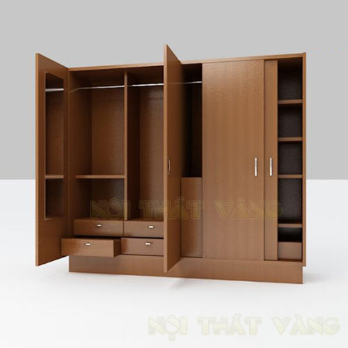 Tủ áo gỗ công nghiệp TAMFC004