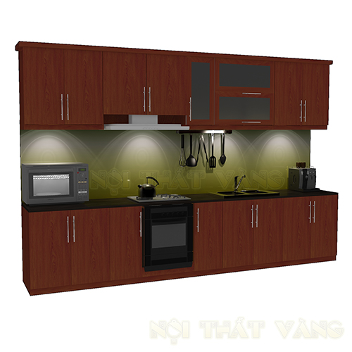 Tủ bếp Veneer TBVNR001