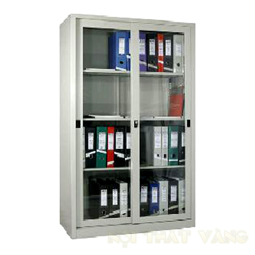 Tủ sắt cánh kính trượt TL05