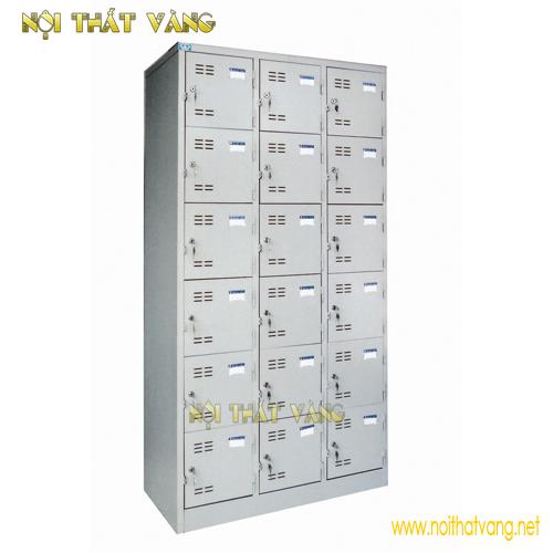 Tủ sắt Hòa Phát 18 khoang - TU986-3KT